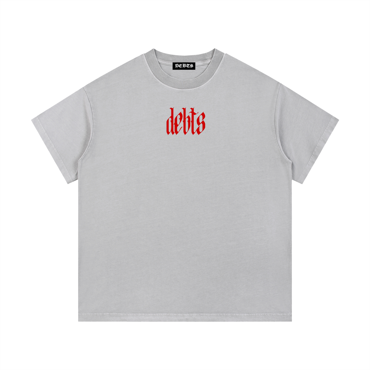 Vintage Debts Short Sleeve(RED)