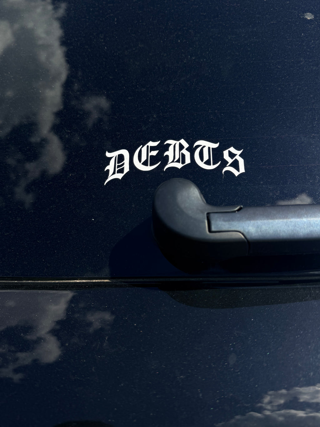 DEBTS Stickers