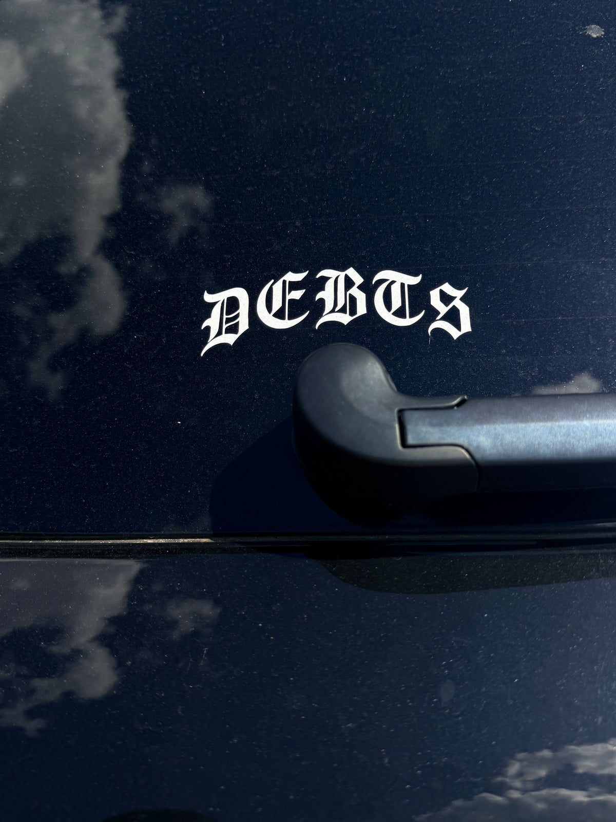 DEBTS Stickers