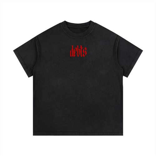 PREORDER  | Vintage Debts Short Sleeve (Red)