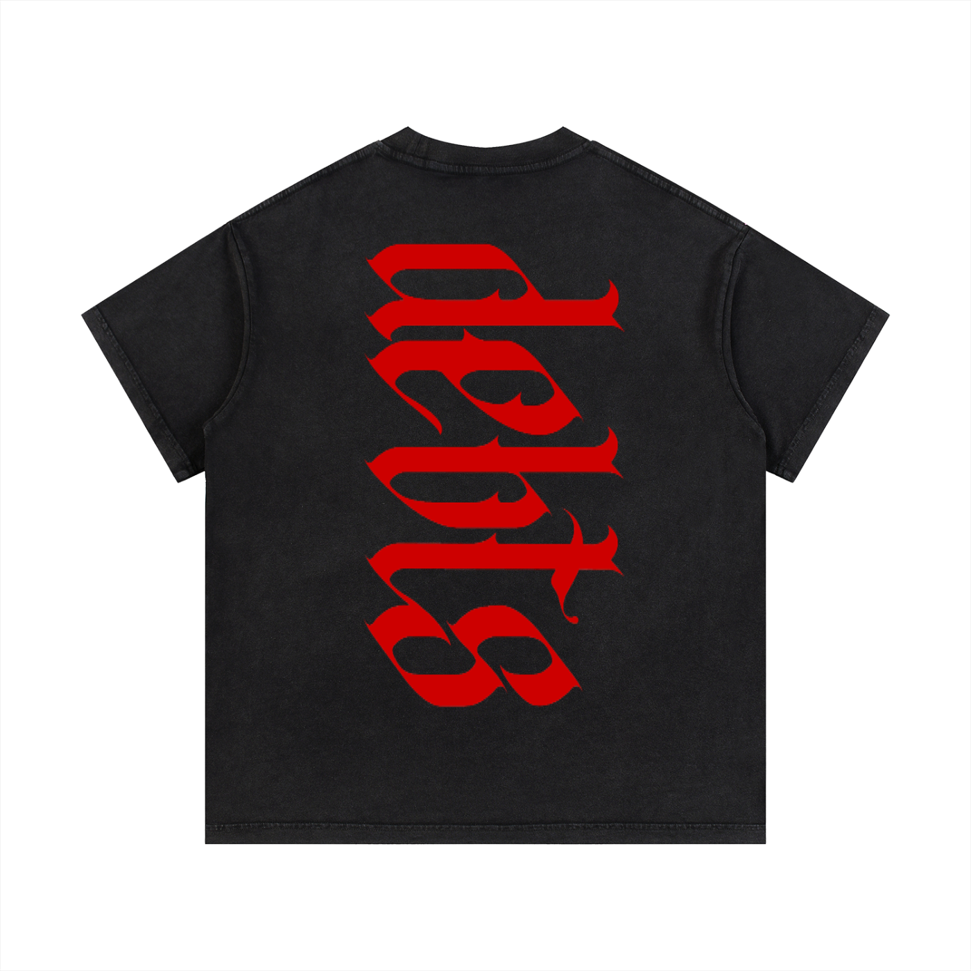 PREORDER  | Vintage Debts Short Sleeve (Red)